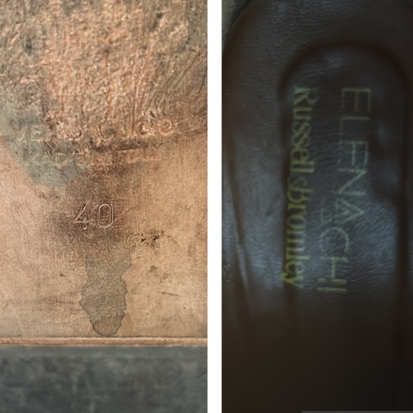 Russell & Bromley x Elena Lachi Jagger Leather Western Cowgirl Ankle Boots - 9 - Picture 14 of 16